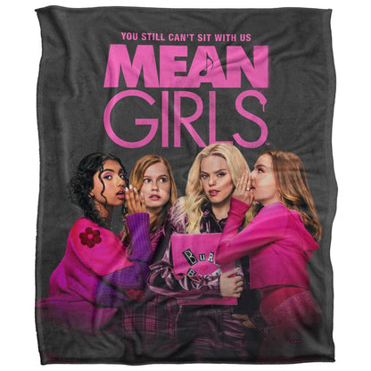 Multicoloured - Front - Mean Girls Silky Musical Poster Supersoft Blanket