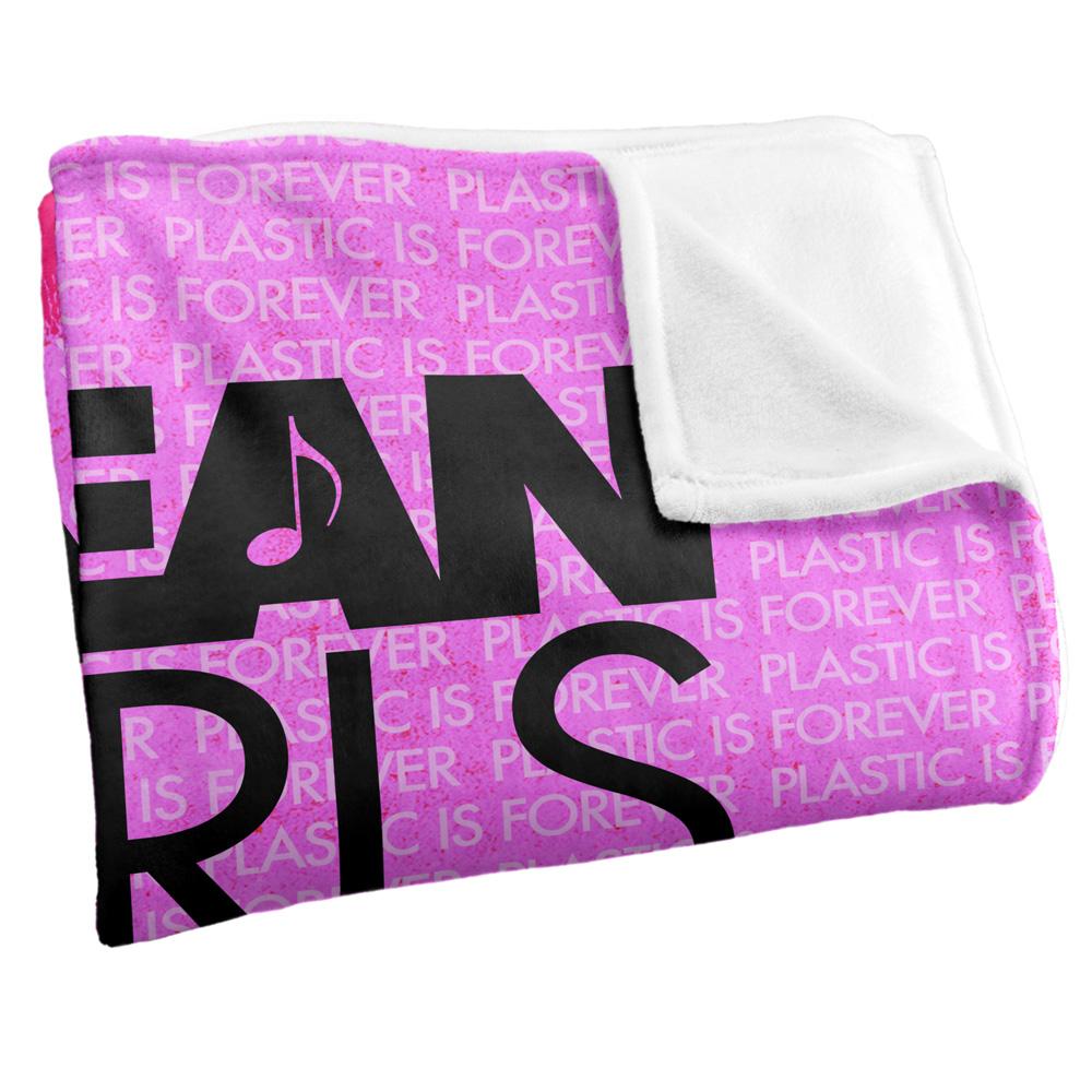 Multicoloured - Side - Mean Girls Plastic Forever Silky Logo Supersoft Blanket