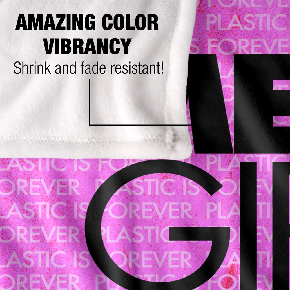 Multicoloured - Lifestyle - Mean Girls Plastic Forever Silky Logo Supersoft Blanket