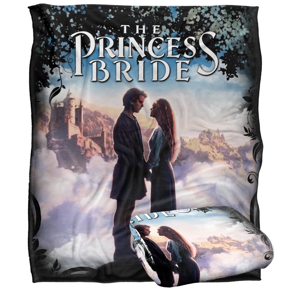Multicoloured - Back - The Princess Bride Storybook Love Silky Supersoft Blanket