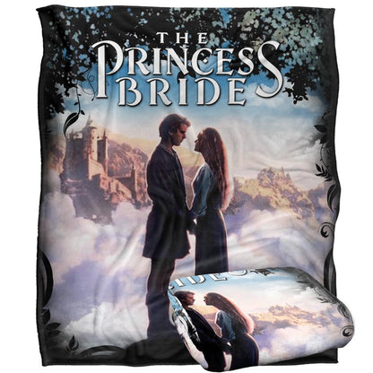 Multicoloured - Back - The Princess Bride Storybook Love Silky Supersoft Blanket