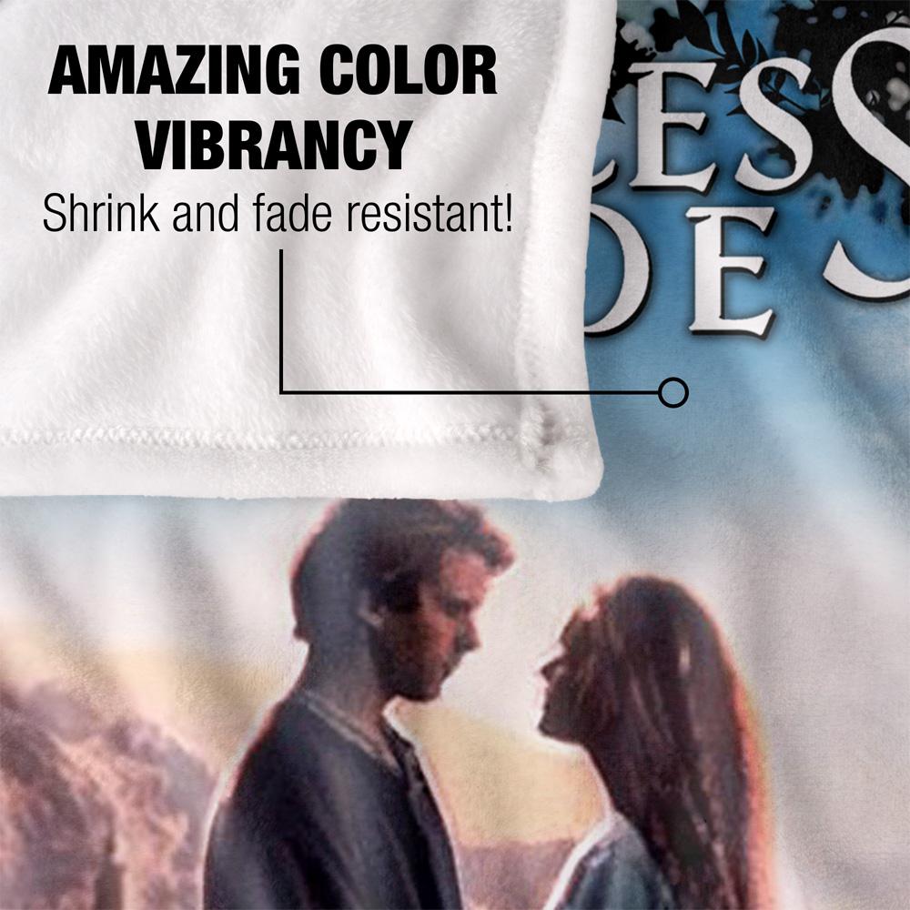 Multicoloured - Lifestyle - The Princess Bride Storybook Love Silky Supersoft Blanket