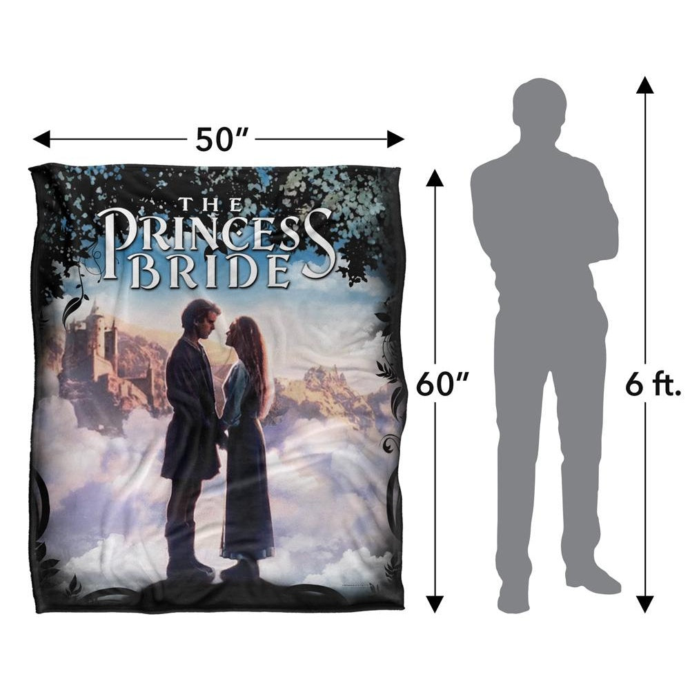 Multicoloured - Pack Shot - The Princess Bride Storybook Love Silky Supersoft Blanket
