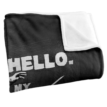 Multicoloured - Back - The Princess Bride Hello Again Silky Supersoft Blanket