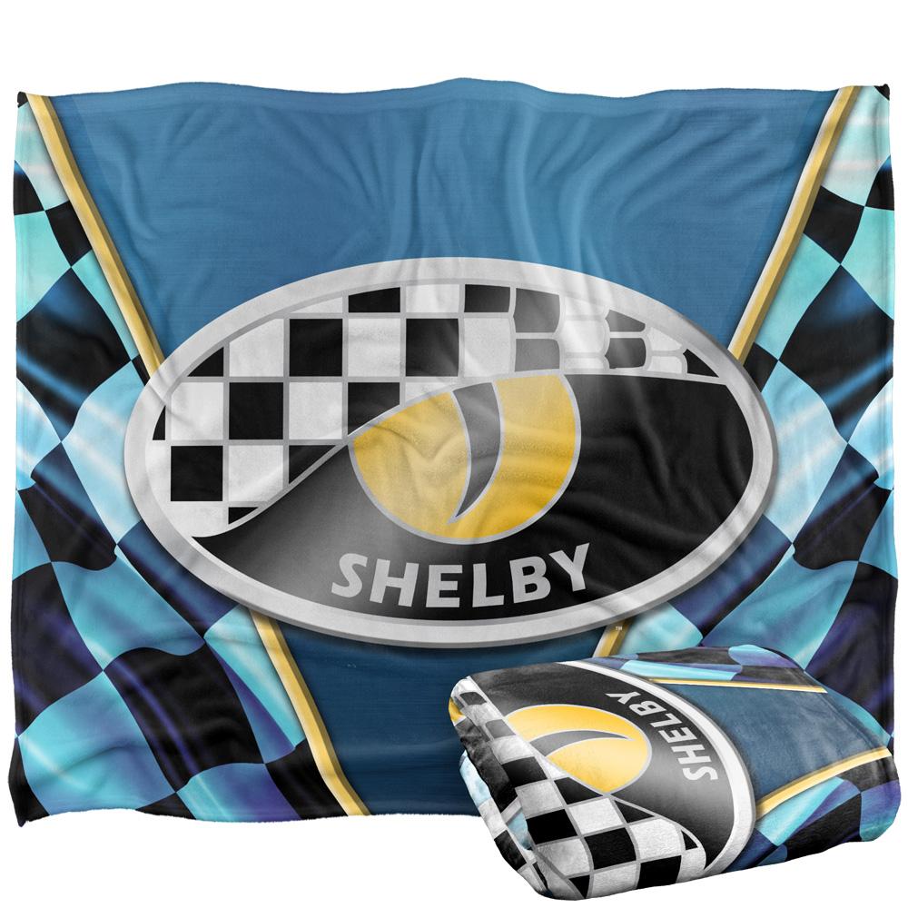 Multicoloured - Back - Carroll Shelby Silky Eye Supersoft Blanket