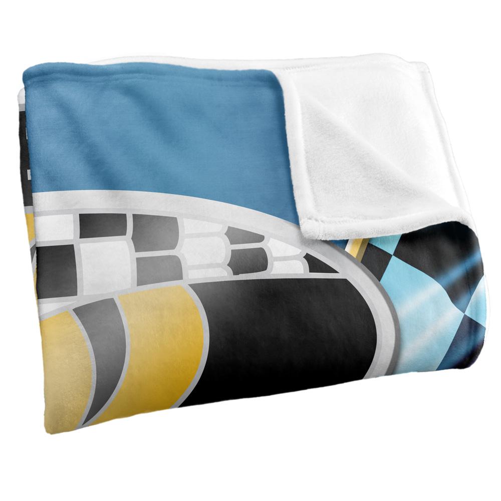 Multicoloured - Side - Carroll Shelby Silky Eye Supersoft Blanket