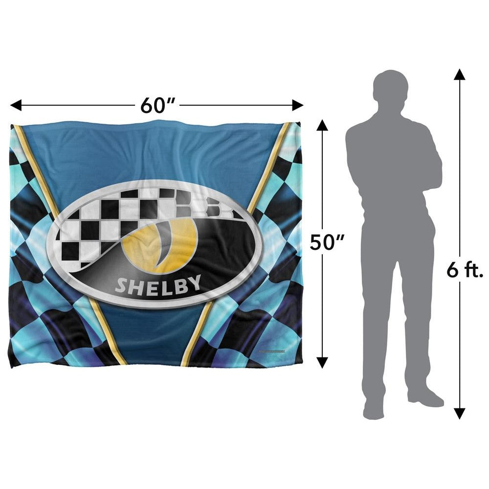 Multicoloured - Pack Shot - Carroll Shelby Silky Eye Supersoft Blanket