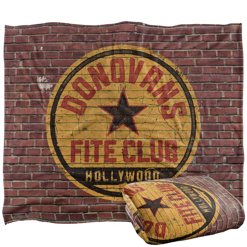 Multicoloured - Back - Ray Donovan Fite Club Silky Supersoft Blanket