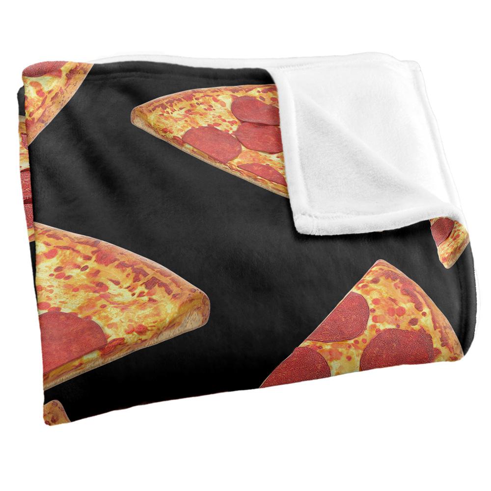Multicoloured - Side - JQ Licensing James Piazza Silky Pizza Supersoft Blanket