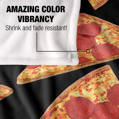 Multicoloured - Lifestyle - JQ Licensing James Piazza Silky Pizza Supersoft Blanket