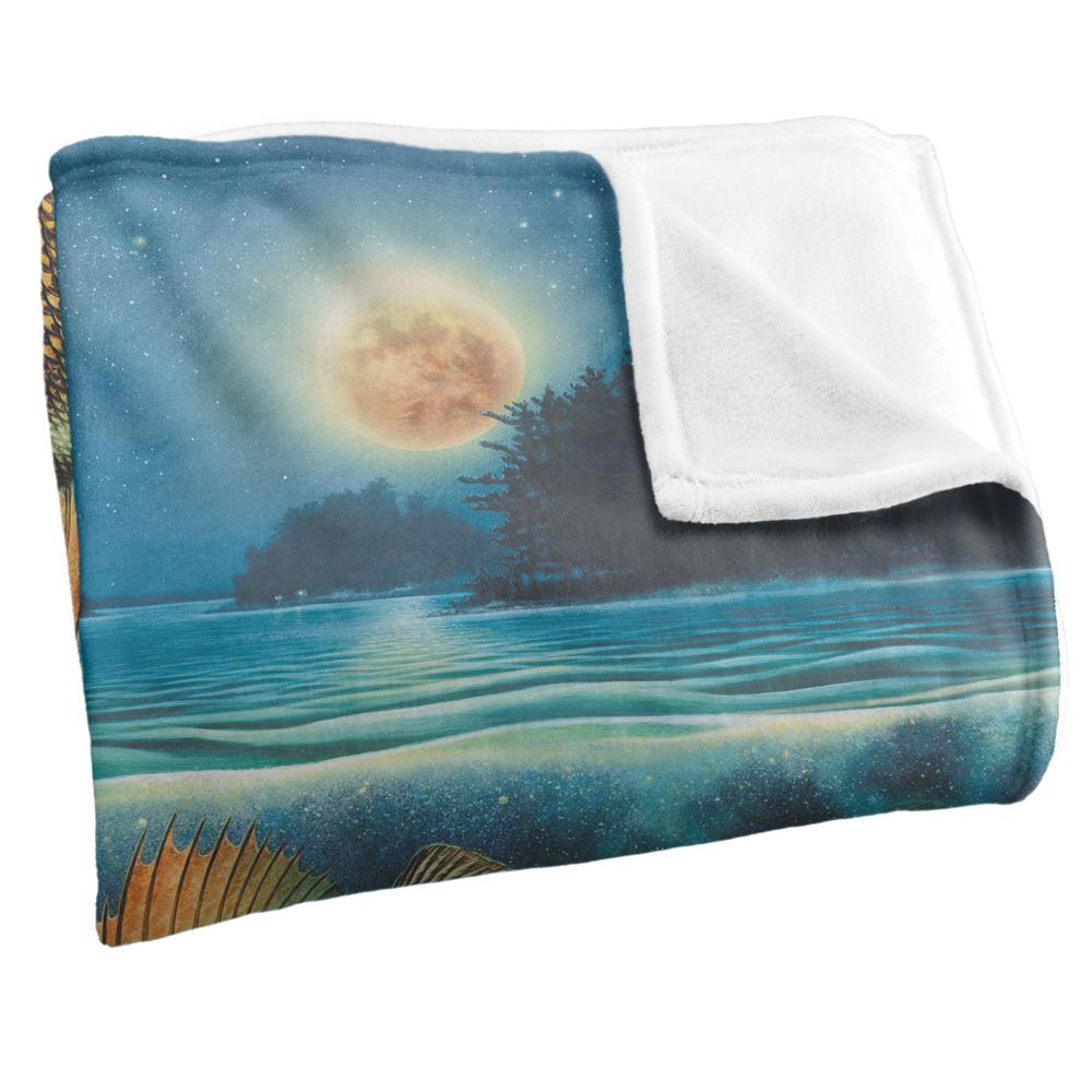 Multicoloured - Side - JQ Licensing Silky Moon Fishing Supersoft Blanket