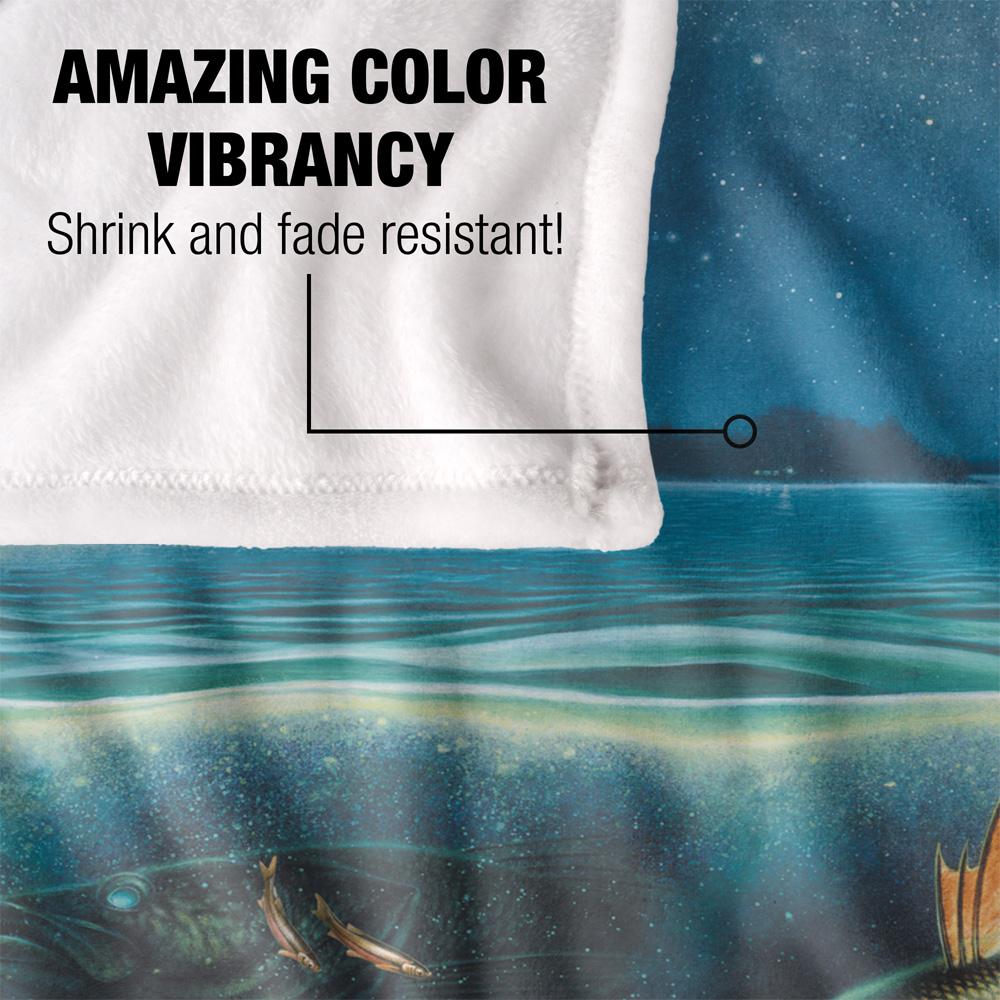 Multicoloured - Lifestyle - JQ Licensing Silky Moon Fishing Supersoft Blanket