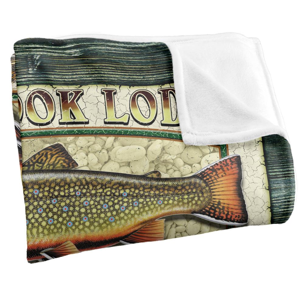 Multicoloured - Side - JQ Licensing Two Brook Lodge Silky Sign Supersoft Blanket