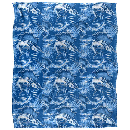 Multicoloured - Front - JQ Licensing Jl-Jp-Jq 2 Silky Sailfish Fishing Supersoft Blanket