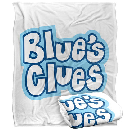 Multicoloured - Back - Blue´s Clues Silky Logo Supersoft Blanket