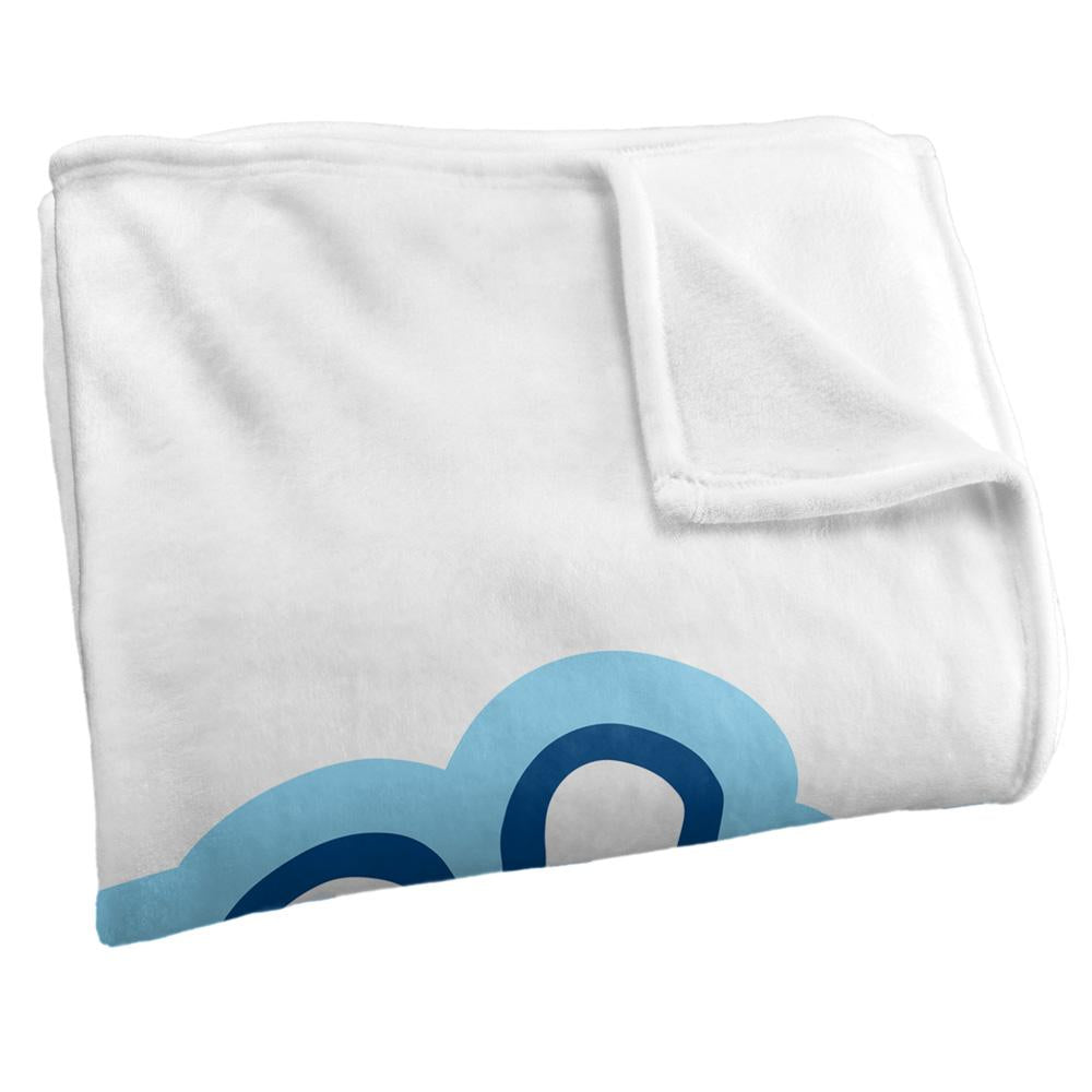 Multicoloured - Side - Blue´s Clues Silky Logo Supersoft Blanket