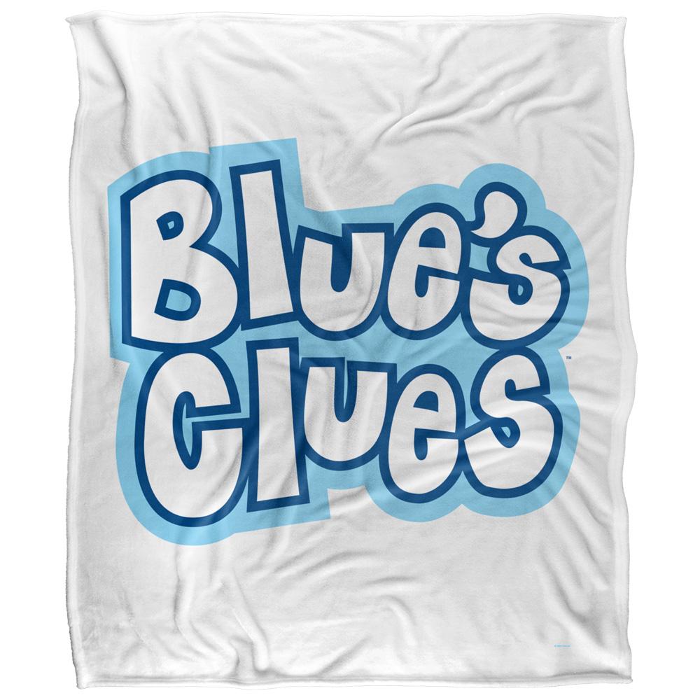 Multicoloured - Front - Blue´s Clues Silky Logo Supersoft Blanket
