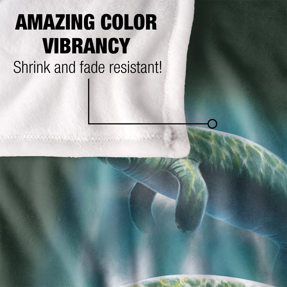 Multicoloured - Lifestyle - JQ Licensing Silky Manatee Supersoft Blanket