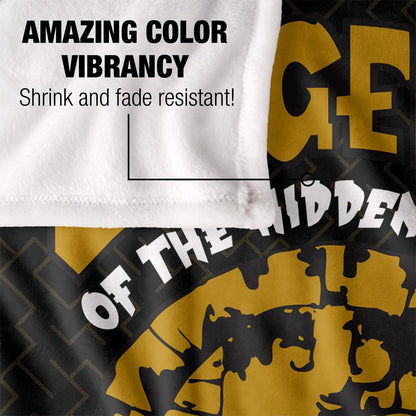 Multicoloured - Lifestyle - Legends of the Hidden Temple Silky Logos Supersoft Blanket