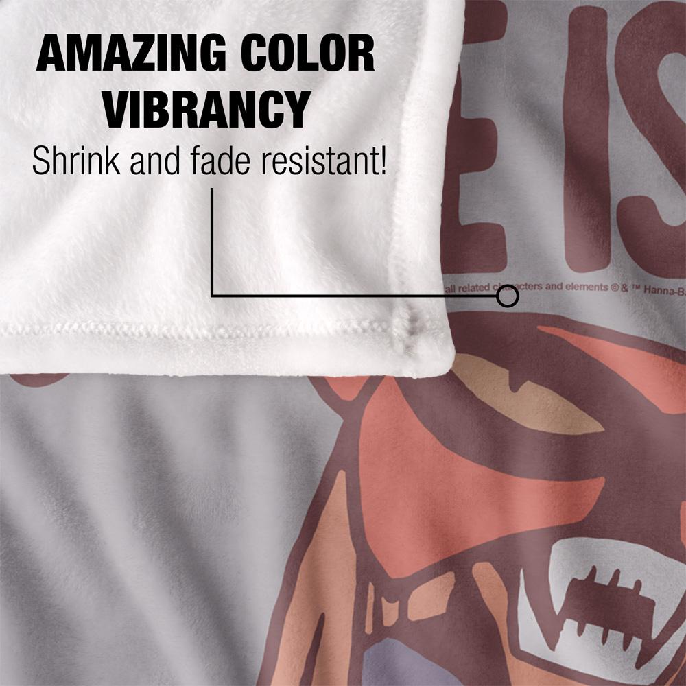 Multicoloured - Lifestyle - Space Ghost Space Is For Losers Silky Supersoft Blanket