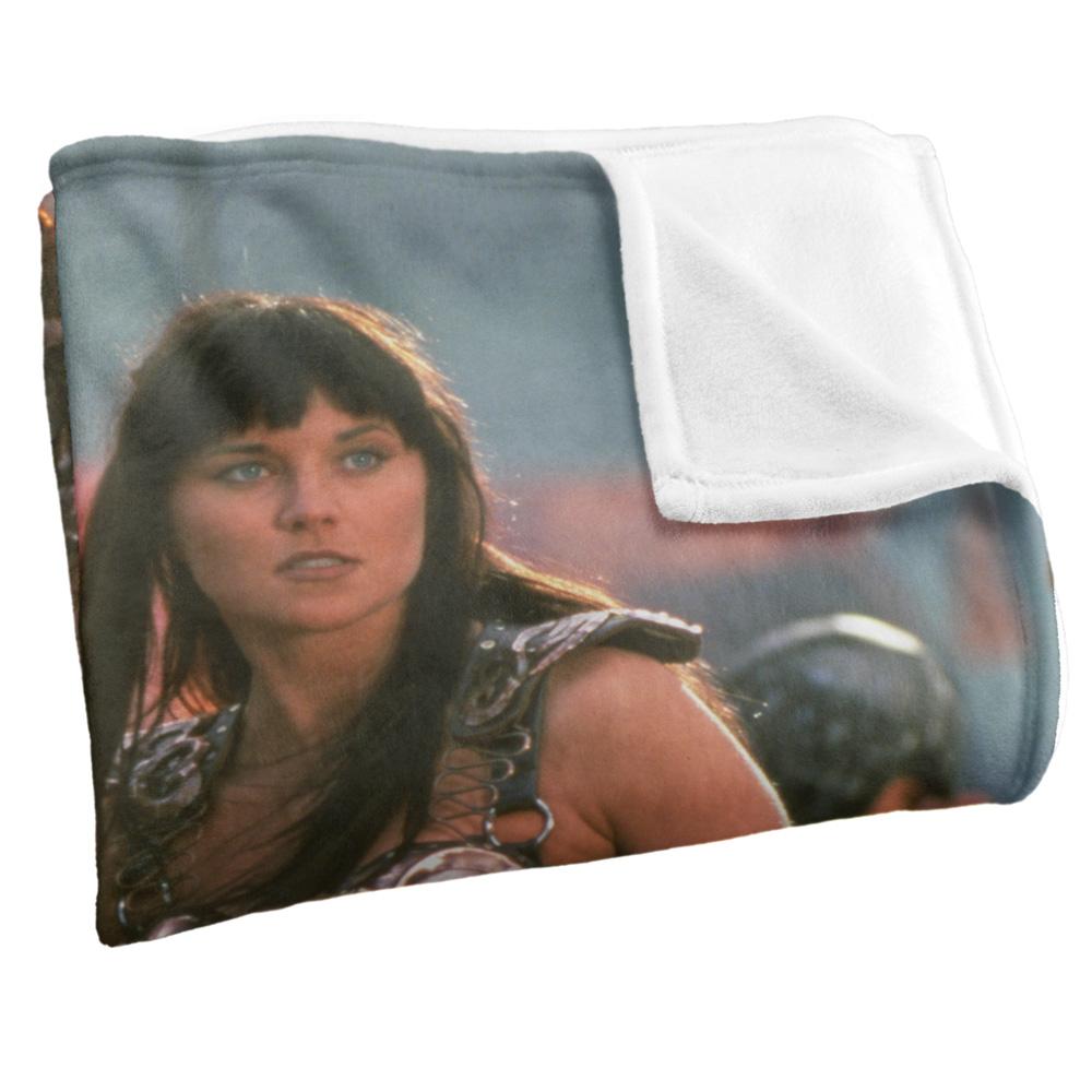 Multicoloured - Side - Xena: The Warrior Princess Silky Chakra Supersoft Blanket