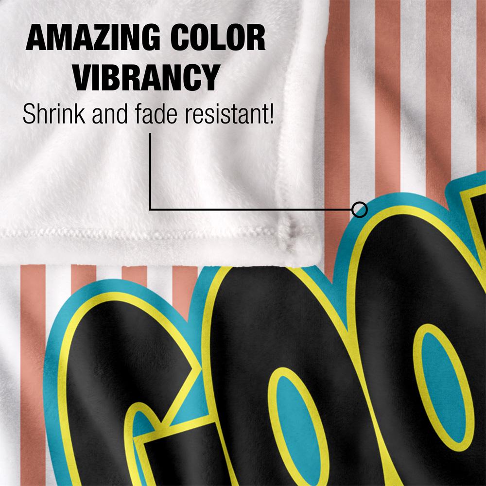 Multicoloured-Multicoloured - Lifestyle - Good Burger 3 Silky Colour Logo Supersoft Blanket