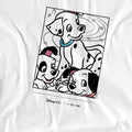 White - Back - 101 Dalmatians Childrens-Kids 100th Anniversary Edition T-Shirt