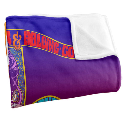Multicoloured - Side - Big Brother And The Holding Company Silky Poster Supersoft Blanket