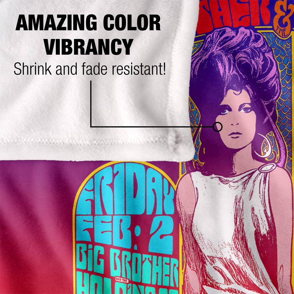 Multicoloured - Lifestyle - Big Brother And The Holding Company Silky Poster Supersoft Blanket