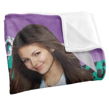 Multicoloured - Side - Victorious Make It Shine Silky Supersoft Blanket