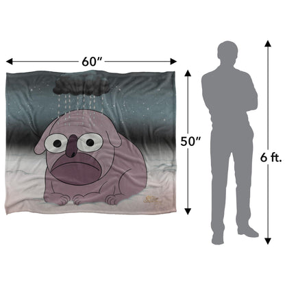 Multicoloured - Pack Shot - Over The Garden Wall City Dog Silky Cloud Supersoft Blanket