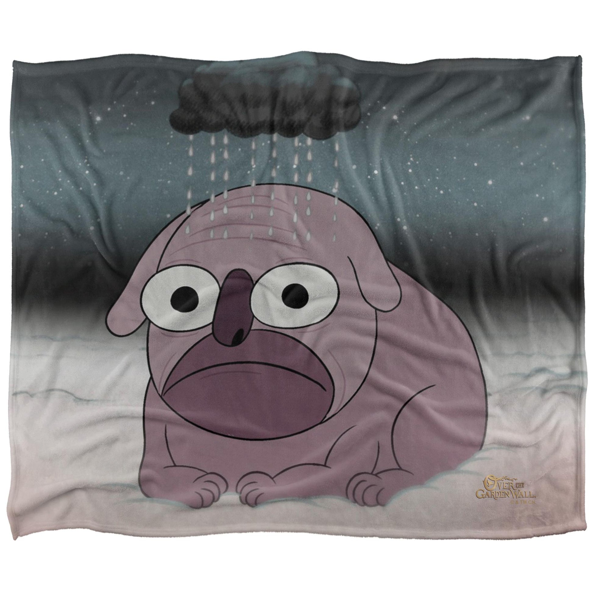 Multicoloured - Front - Over The Garden Wall City Dog Silky Cloud Supersoft Blanket