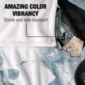 Black-Blue-White - Lifestyle - Batman Silky Profile Soft Touch Blanket
