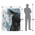 Black-Blue-White - Pack Shot - Batman Silky Profile Soft Touch Blanket