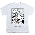 White - Front - 101 Dalmatians Childrens-Kids 100th Anniversary Edition T-Shirt