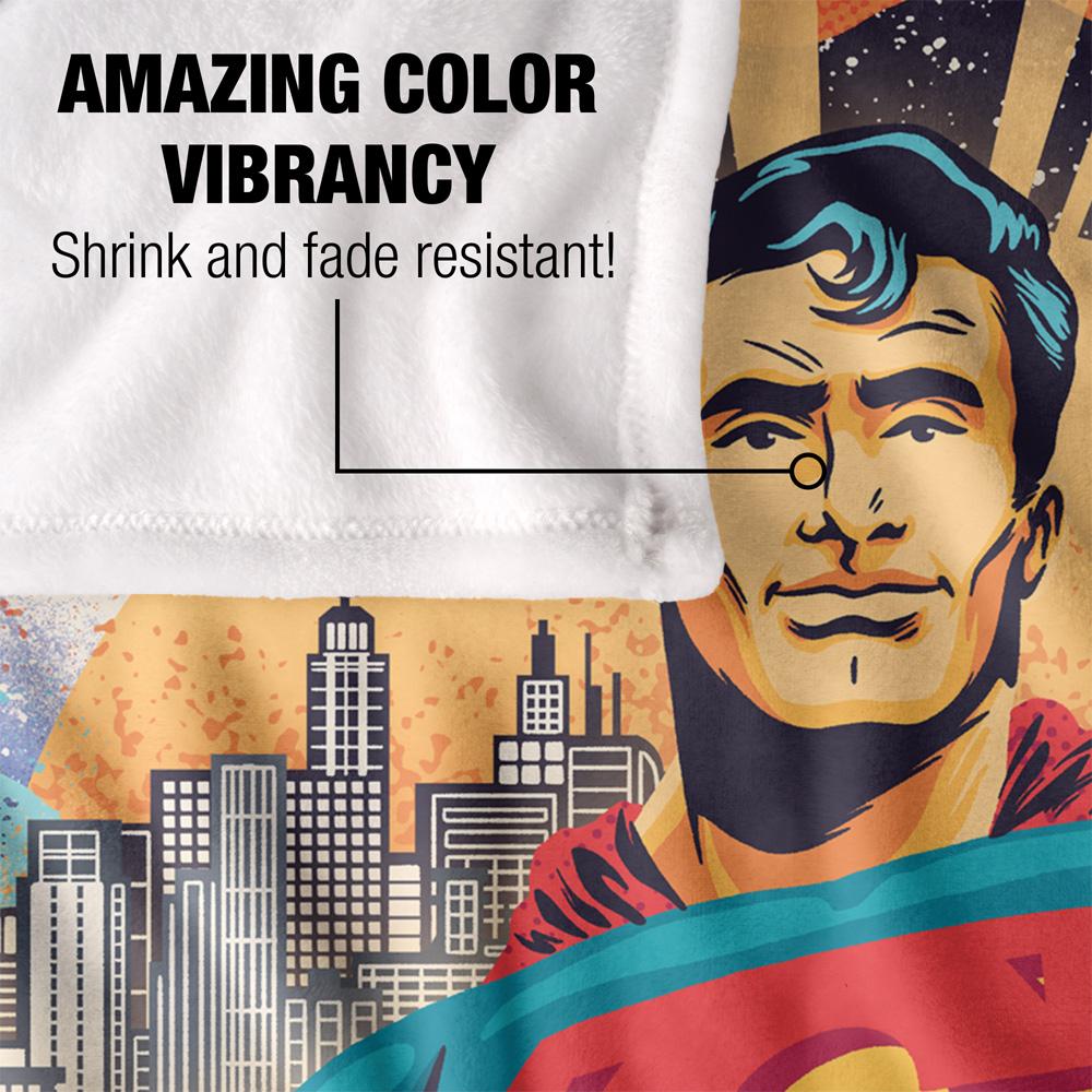 Multicoloured - Lifestyle - Superman Jappy Agoncillo Silky Soft Touch Blanket