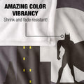 Grey-Black-Yellow - Lifestyle - Batman City Silhouette Silky Soft Touch Blanket