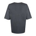 Dark Charcoal - Back - Alice In Wonderland Womens-Ladies Trip Oversized T-Shirt