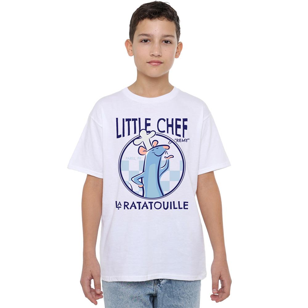 White - Back - Ratatouille Boys Little Chef Remy T-Shirt