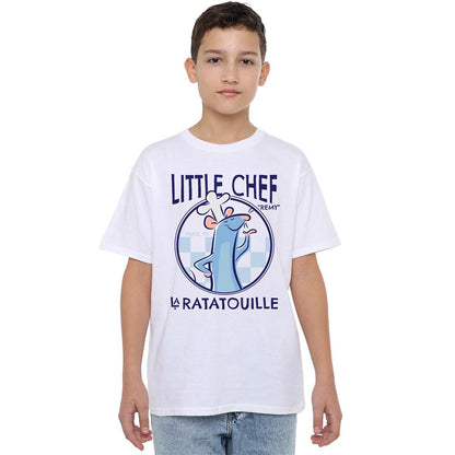 White - Back - Ratatouille Boys Little Chef Remy T-Shirt