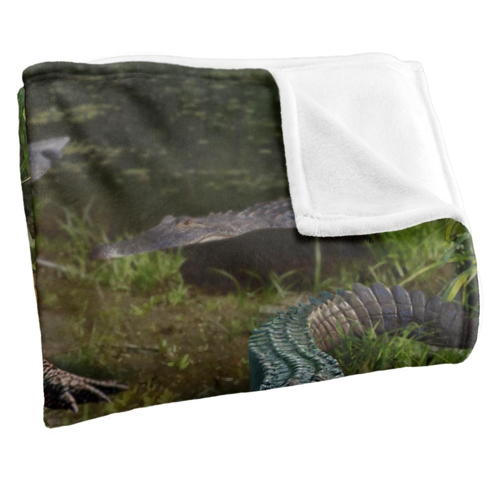 Multicoloured - Side - JQ Licensing Jlo Silky Alligator Supersoft Blanket