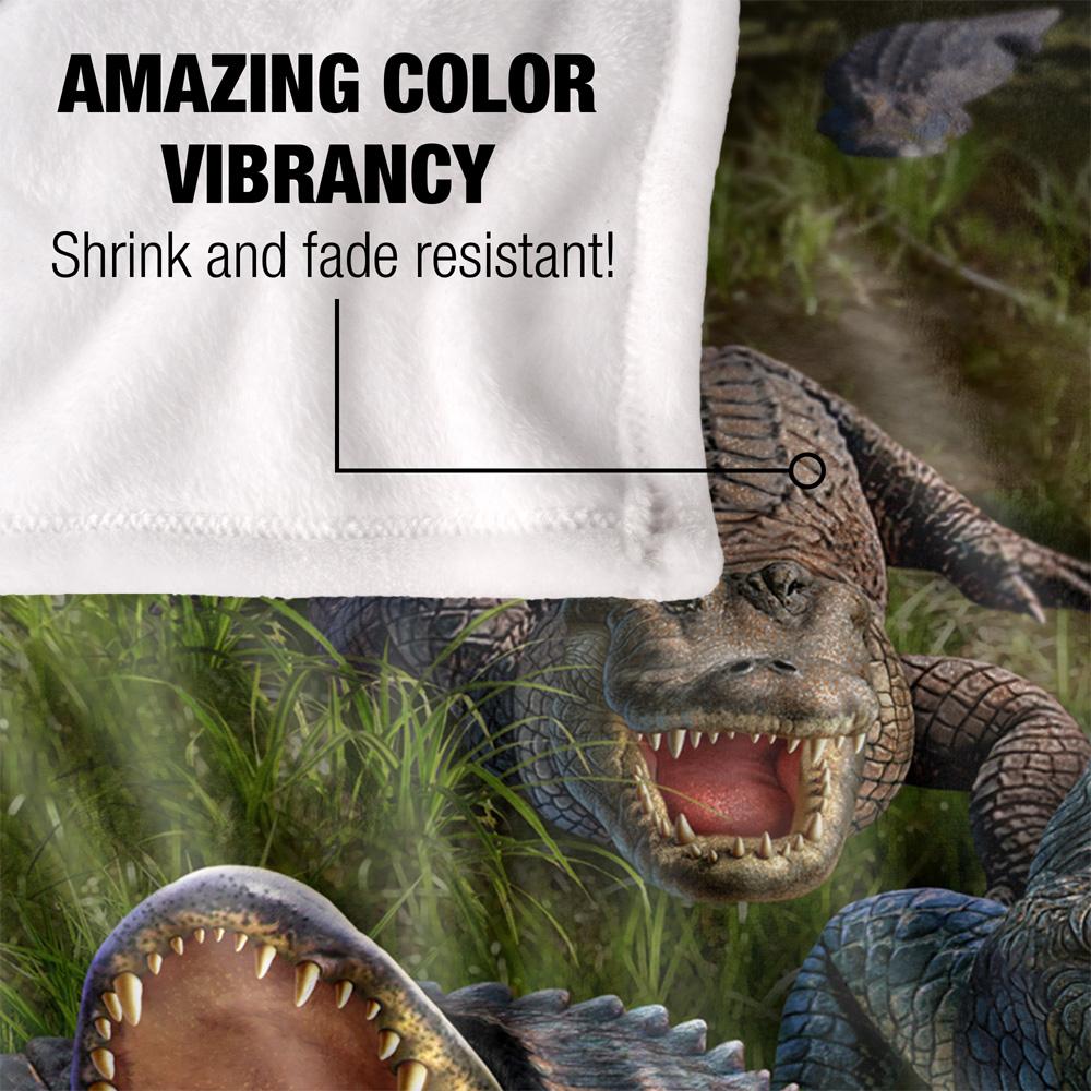 Multicoloured - Lifestyle - JQ Licensing Jlo Silky Alligator Supersoft Blanket