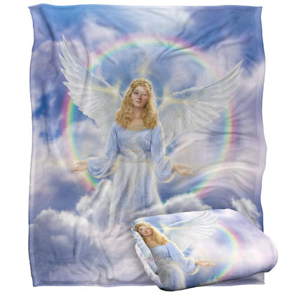 Multicoloured - Back - JQ Licensing Jlo Silky Angel Supersoft Blanket