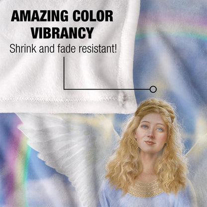 Multicoloured - Lifestyle - JQ Licensing Jlo Silky Angel Supersoft Blanket
