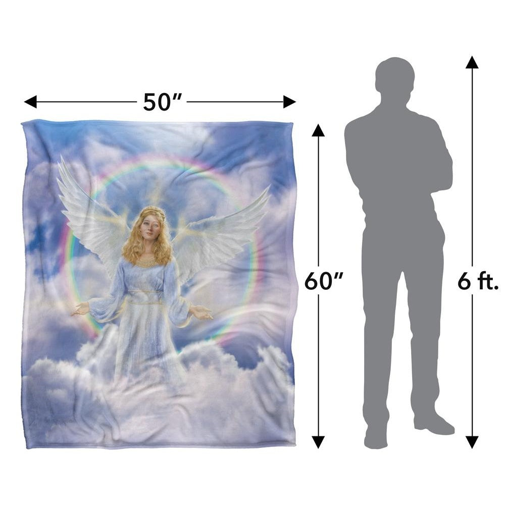 Multicoloured - Pack Shot - JQ Licensing Jlo Silky Angel Supersoft Blanket