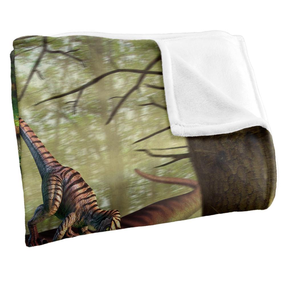 Multicoloured - Side - JQ Licensing Jlo Silky T-Rex Supersoft Blanket