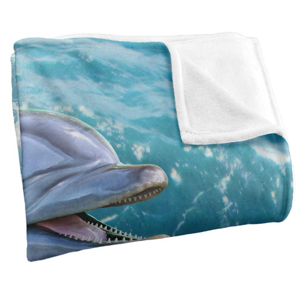 Multicoloured - Side - JQ Licensing Jlo Silky Dolphin Jumpers Supersoft Blanket
