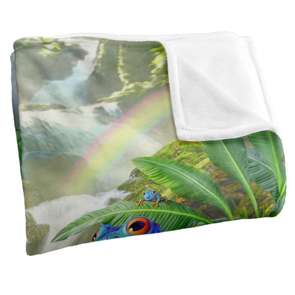 Multicoloured - Side - JQ Licensing Jlo Silky Frog Supersoft Blanket