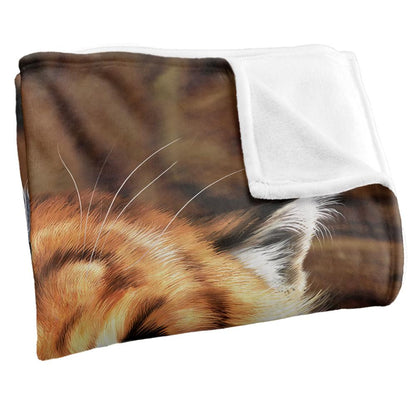 Multicoloured - Side - JQ Licensing Jlo Silky Tiger Supersoft Blanket