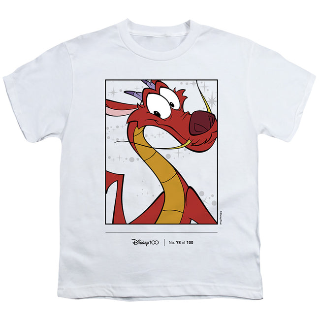 Mulan Childrens Kids 100th Anniversary Edition Mushu T Shirt Discounts on great Brands